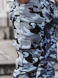 Moške hlače jogger modre OZONEE A/404