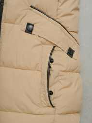 Ženska jakna bež OZONEE O/W377Z