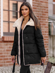 Ženska jakna črna OZONEE JS/16M9165/392