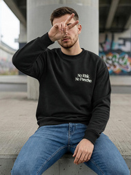 Moška jopa črna OZONEE JS/65B3918/3Z