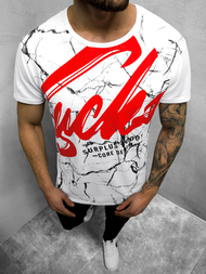 Moška majica bela OZONEE JS/KS2015Z