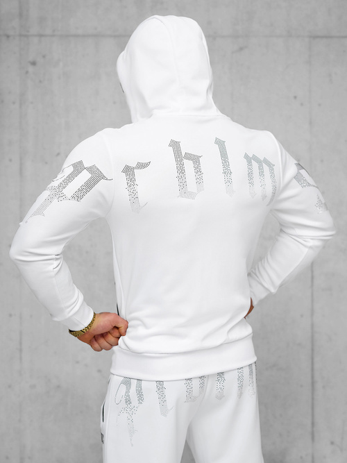 Moška trenirka Beli OZONEE O/FF3781AB