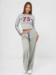 Ženski dvodelni komplet trenirka siva OZONEE JS/M60815AB