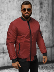 Moška jakna bordo OZONEE JS/AK95Z