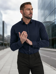 Moška srajca modra OZONEE V/V188