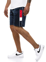 Moške kratke hlače mornarsko modre OZONEE JS/KK300171