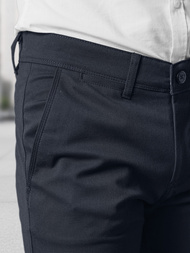 Moške hlače chino mornarsko modre OZONEE V/5100