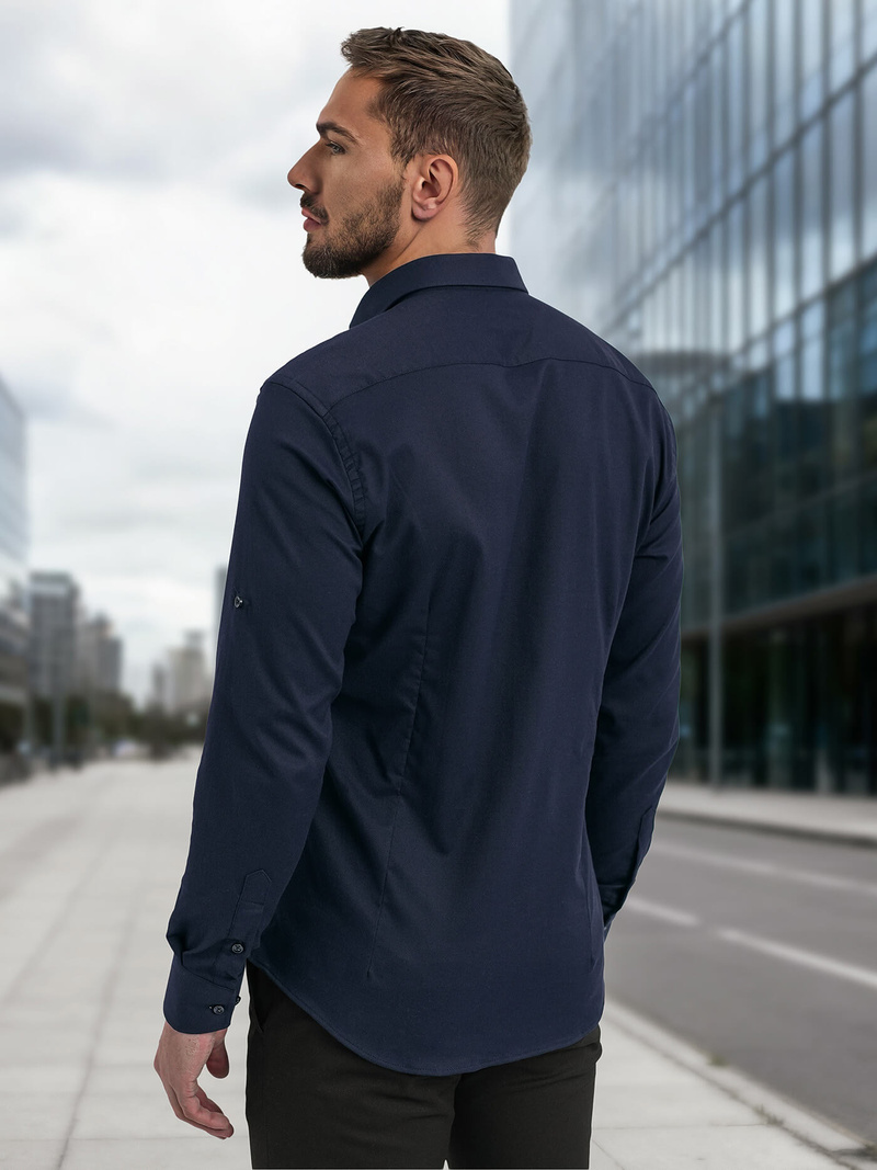 Moška srajca modra OZONEE V/V188