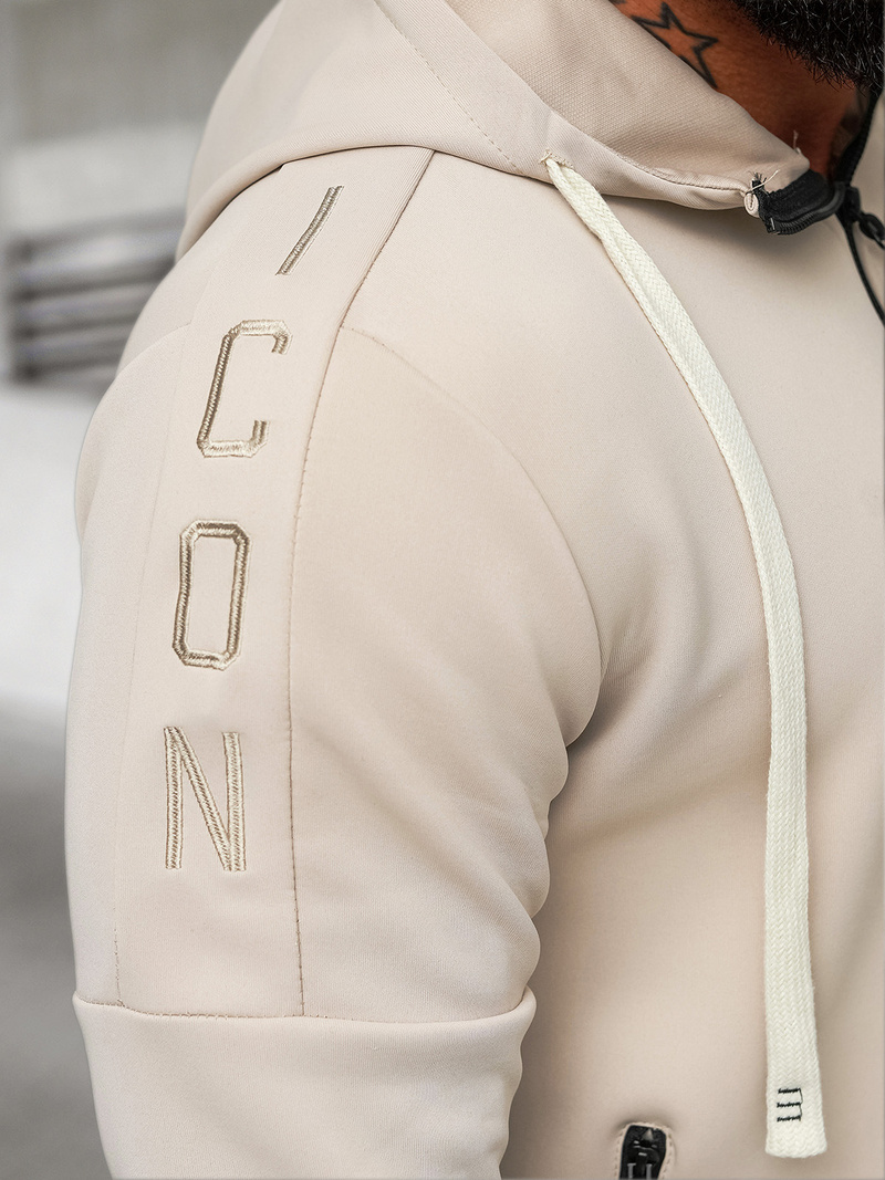 Moška trenirka bež OZONEE O/LN11760