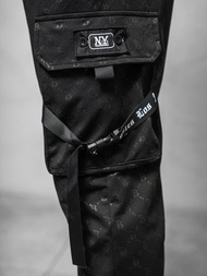 Moške športne hlače črne OZONEE O/PS6021