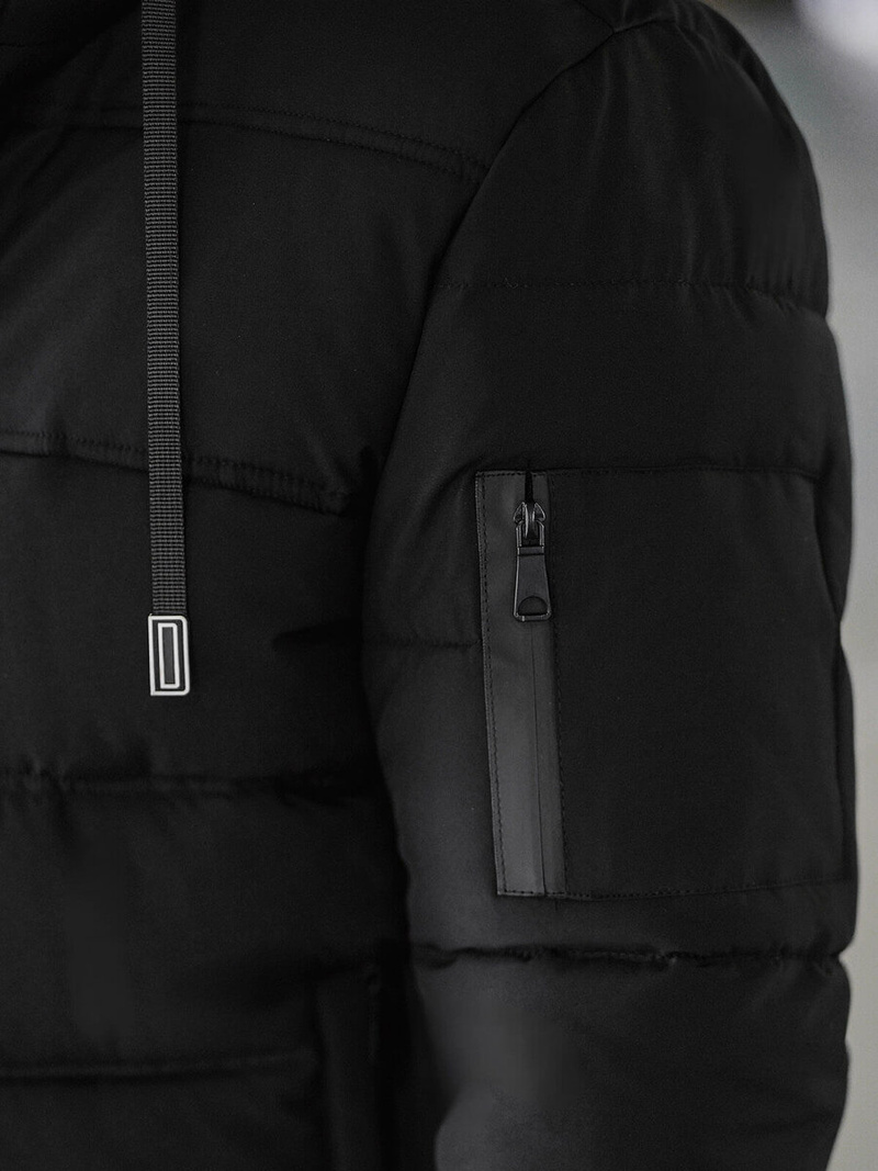 Moška jakna črna OZONEE JS/31M5003Z