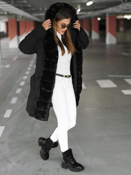 Ženska jakna črna OZONEE JS/5M3158/392Z