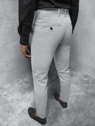 Moške hlače chino sive OZONEE DJ/55600S