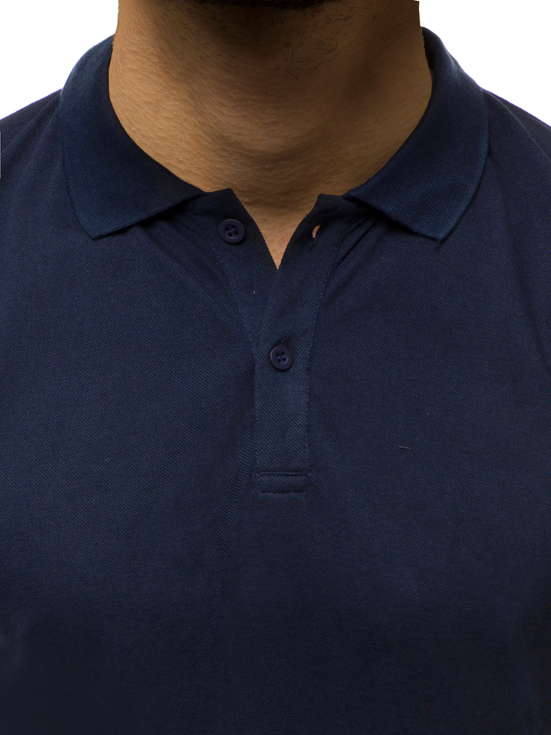 Moška polo majica mornarsko modra OZONEE JS/GD01