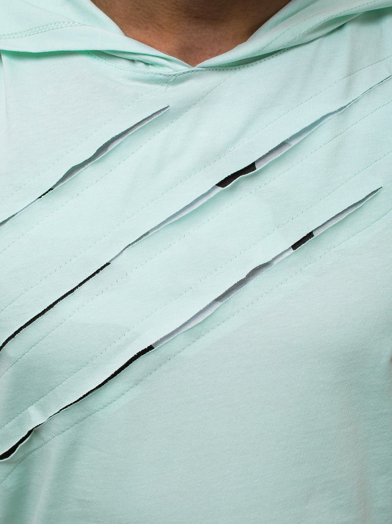 Moška majica s kapuco metina OZONEE O/1254Z