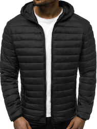 Moška prehodna jakna črna OZONEE JS/LY35