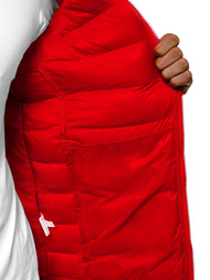 Moška prehodna jakna rdeča/2 OZONEE JB/JP1111