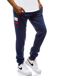 Moške športne hlače mornarsko modre OZONEE JS/JZ11025