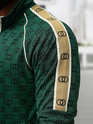 Moška trenirka zeleni OZONEE O/FF5110AB