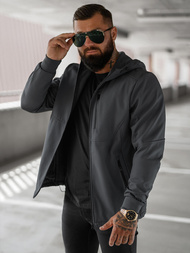 Moška softshell jakna grafitna OZONEE JS/27B6529/5Z