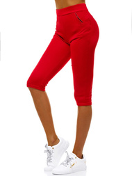 Ženske kratke pajkice rdeče OZONEE JS/1027/E5