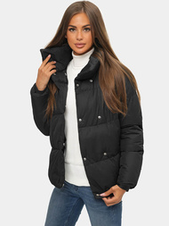 Ženska zimska jakna črna OZONEE JS/M23062/392