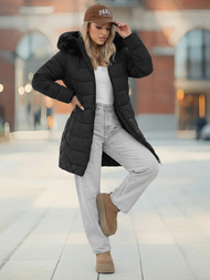 Ženska jakna črna OZONEE JS/16M9121/392Z