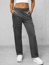 Ženske hlače grafitne OZONEE O/HGM6616