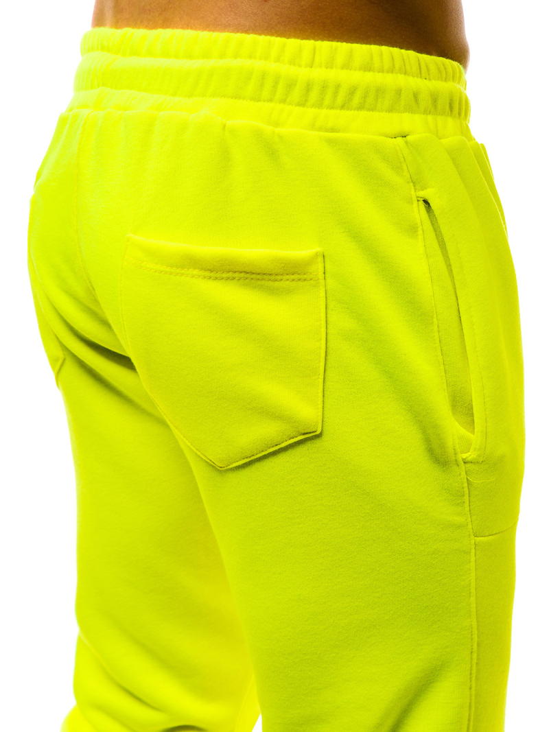 Moške športne hlače rumene-neon OZONEE G/11129