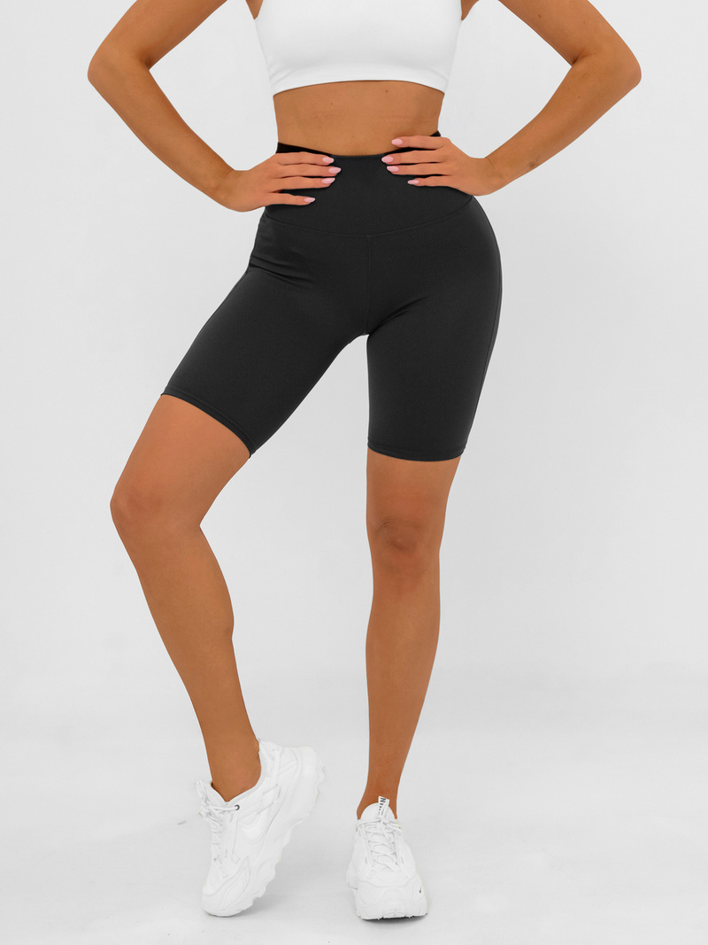 Kratke črne ženske pajkice OZONEE JS/17K583/3