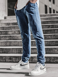 Moške hlače jogger modre OZONEE JS/KK1098