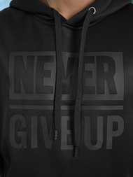 Moška jopa s kapuco črna OZONEE JS/8B1983/3