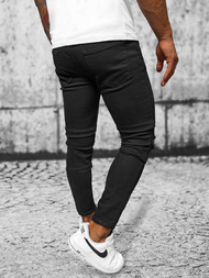 Moške Kavbojke Črne OZONEE E/5391/02