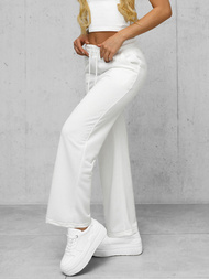 Ženske sportske hlače bele OZONEE JS/92K503/1