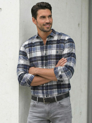 Moška srajca modra OZONEE V/V175Z