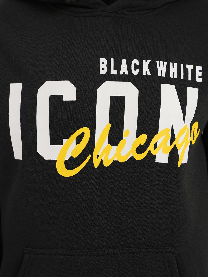 Moška jopa s kapuco črna OZONEE JS/8B1736/3