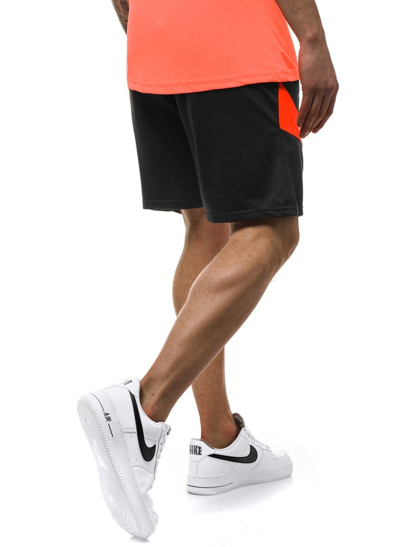 Moške kratke hlače črne OZONEE JS/KS2507