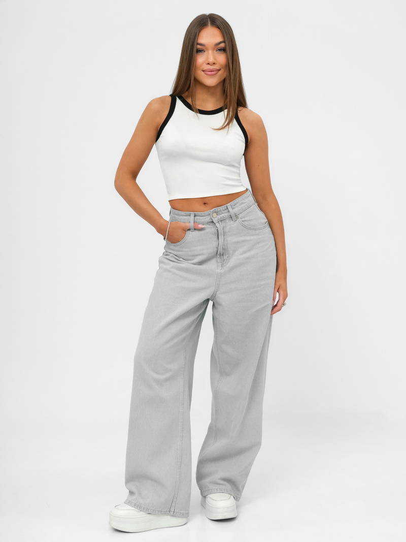 Ženski brezrokavnik beli OZONEE JS/96T672/1