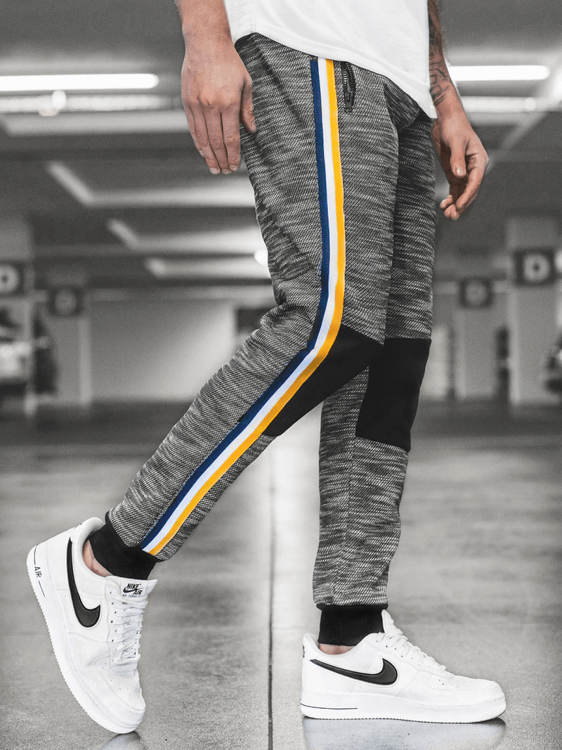 Moške športne hlače grafitne OZONEE JS/K60015