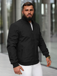 Moška prehodna jakna črna OZONEE JS/62M9502/392