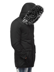 Moška zimska jakna črna OZONEE O/99115