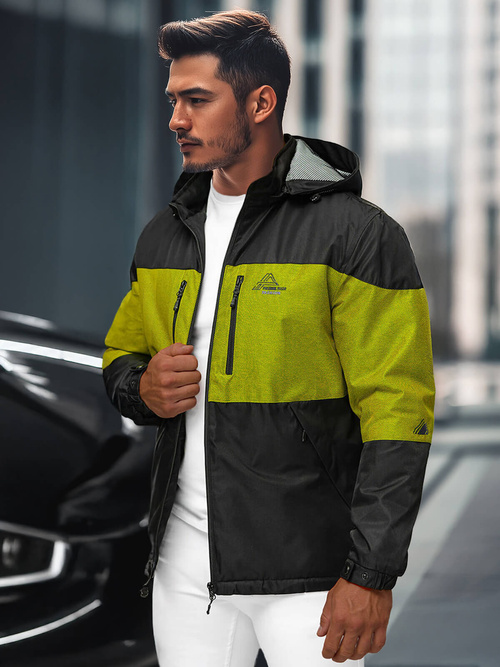 Moška jakna črna OZONEE JS/22M310/392Z