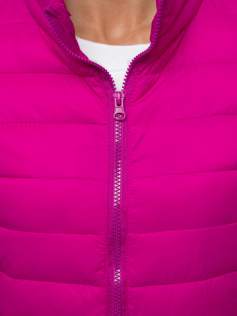 Ženska prehodna jakna fuksije OZONEE JS/M23037/14