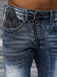 Moške kavbojke morska OZONEE NB/MP0045B