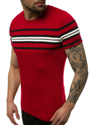 Moška majica bordo OZONEE L/2296