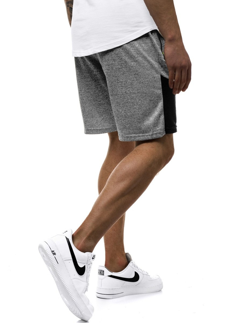 Moške kratke hlače sive OZONEE JS/KS2512