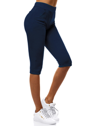 Ženske kratke pajkice mornarsko modre OZONEE JS/1027/B4