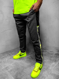 Moške športne hlače grafitne OZONEE JS/AM109Z