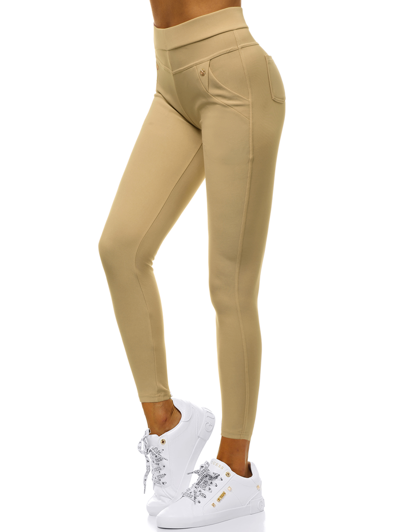 Ženske pajkice bež OZONEE JS/1040/A8