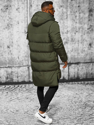 Moška zimska jakna zelena OZONEE O/M799